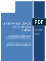 A Responsabilidade Do Homem Na Familia