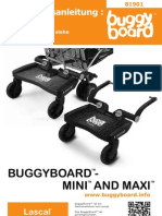 Lascal BuggyBoard Mini and Maxi Owner Manual 2013 (Deutsch) PDF