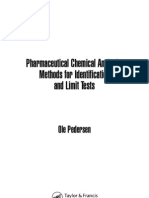 Pharmaceutical Chemical Analysis: Methods For Identification and Limit Tests