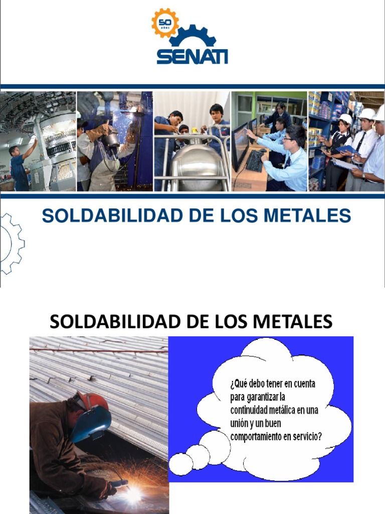 Soldabilidad de Los Metales | PDF | Soldadura | Construcción