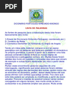 Dicionario de Angola-Kibumndo