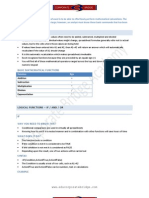 Logical Functions - Notes