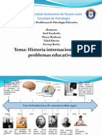Historia de Problemas Educativos