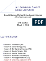 Lecture 8 (D. Geman)