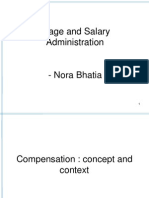 Wage and Salary Admin Nora Bhatia