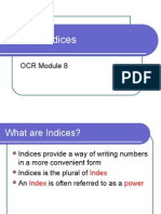 Indices by David Millward