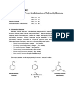 Critical Properties Estimation Polymethyl Benzene