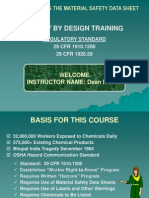 MSDS Program