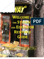 Subway Student Guide 