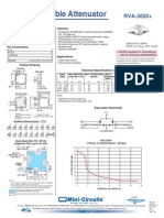 Voltage Variable Attenuator: Broad Band