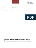 Funding Guidelines 2012