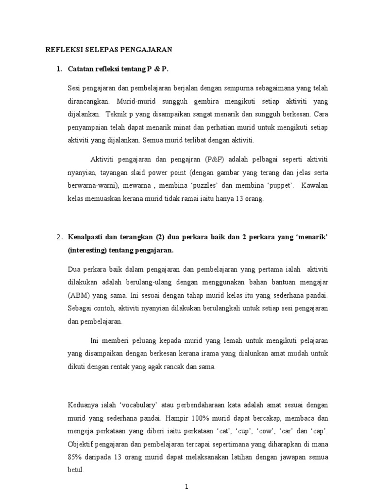 Refleksi Steknologi Pdf