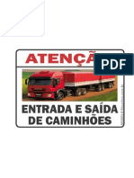 ATENÇÃO ENTRADA E SAÍDA DE CAMINHÕES.doc