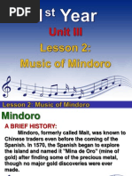Download 1st YEAR UNIT 3 -  LESSON 2- Music of Mindoroppt by Jungkookie Bae SN127936924 doc pdf