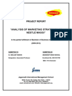 107494610 Project Report of Maggi 1(1)
