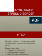 Post-Traumatic Stress Disorder