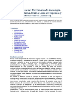 Diccionario-de-Sociología SALVADOR GINNER DEFINICIONES