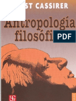 Ernst Cassirer - Antropología Filosófica