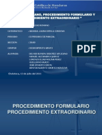 Derecho Romano Procedimiento Formulario y Procedimiento Extraordinario