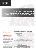 Download Example Competitive Analysis for Social Media Channels by Nate Riggs SN127956361 doc pdf