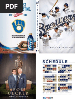 Milwaukee Brewers 2013 Media Guide