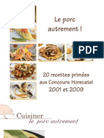 Brochure Recettes Porcs