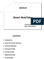 83607626 Smart NoteTaker Ppt