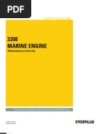 Caterpillar 3208 Maintenance Eng | Coolant