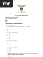 Download Soal Uts Matematika Kelas 5 Semester 2 by Fazriee Lb SN127971506 doc pdf