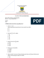 Download Soal Uts Matematika Kelas 5 Semester 2 by Fazriee Lb SN127971506 doc pdf