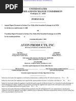 Download AVON PRODUCTS INC 10-K Annual Reports 2009-02-20 by httpsecwatchcom SN12797803 doc pdf