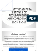NORMATIVIDAD PARA SISTEMAS DE RECUBRIMIENTOS ANTICORROSIVOS Y SAND Curso PDF