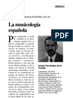 Musicología