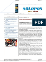 Solopos - 14feb09 - BL - X - Tanah Retak - Akses Jalan Menuju Desa Tengklik Putus