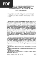 Juán A. García González - La implicitud de Dios y la vida intelectual.