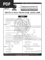 Narayana Aieee2008solution