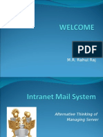 Rahul - Intranet Mailing System (Rahul Raj)