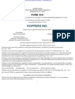 KOPPERS INC 10-K (Annual Reports) 2009-02-20