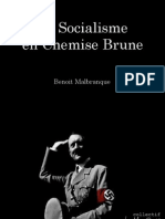 Benoit Malbranque - Le Socialisme en Chemise Brune