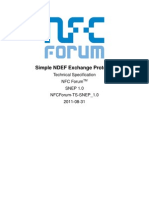 NFC Simple NDEF Exchange Protocol Specification