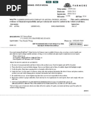 farmers insurance ID