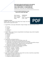 Soal Revisi Sosiologi Xi