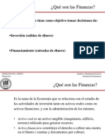 Que Son Las Finanzas