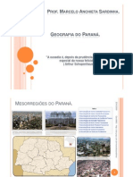 Geografia Do Parana Humana