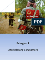 Perjuangan Bangsamoro Dan Kesultanan Sulu.