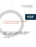 A blueprint for the integrated assessment of climate change in cities