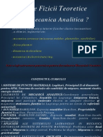 Mecanica Analitica - Curs1