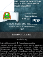 Seminar Karya Tulis Ilmiah Identifikasi Kuman Legionella Pada Filter AC Di RSUD AWS Samarinda PDF