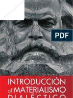 Introducción Al Materialismo Dialectico