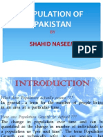 Population of Pakistan